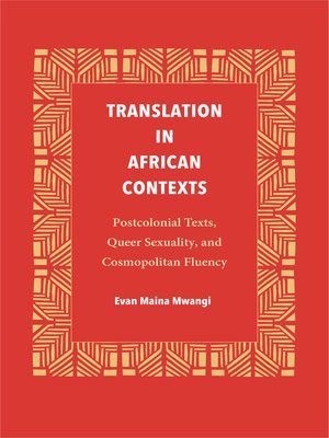 cover image of Translation in African Contexts